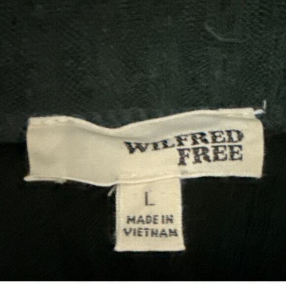 Artizia Wilfred Free Buswell Ribbed Turtleneck Top Dark Green Size Large - Picture 4 of 8